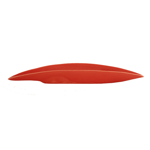 Keramikhalter Waikiki, rot, Länge 27 cm