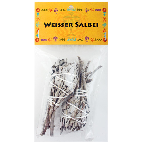 Salbei weiss gebunden klein  im 2-er Pack