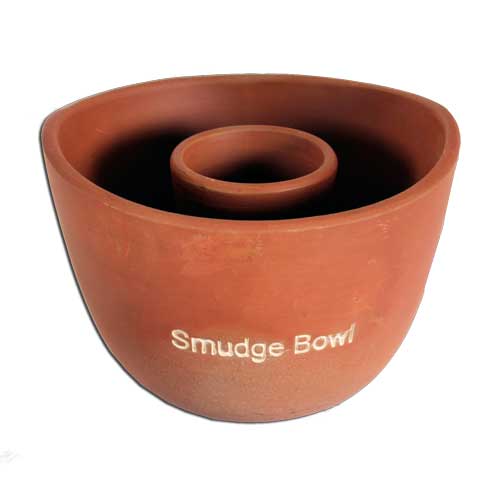 Smudge bowl, braun