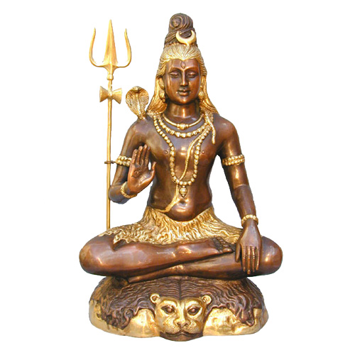 Shiva, sitzend, 60cm