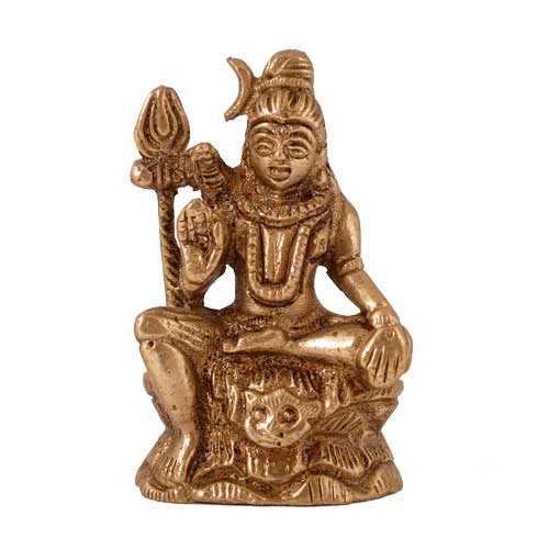 Shiva sitzend, 8cm 