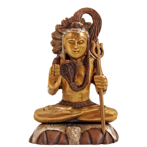 Shiva sitzend, 15cm