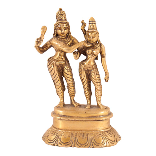 Shiva-Parvati, stehend, 15cm