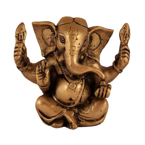 Ganesha sitzend, 9,5cm