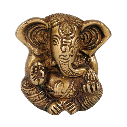 Ganesha mit OM, 7,5 cm