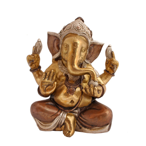 Ganesha sitzend, 18cm