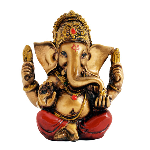 Ganesha sitzend, 12cm