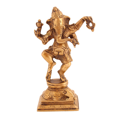 Ganesha, tanzend, fein, 15 cm