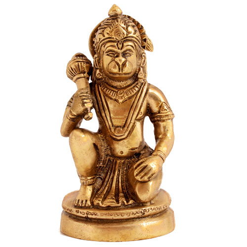 Hanuman kneeling, 12cm