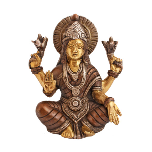 Lakshmi sitzend, 15cm