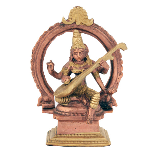 Saraswati, sitzend, 11cm