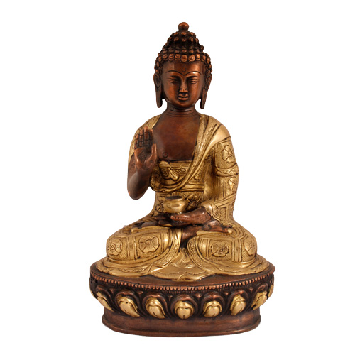 Buddha, segnend, 28cm