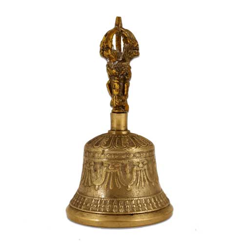 Glocke, tibetisch, klein, Höhe: 14 cm