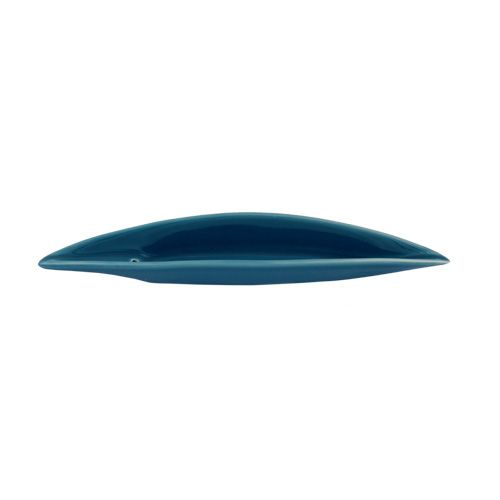 Keramikhalter Waikiki, ozeanblau, L�nge 27 cm