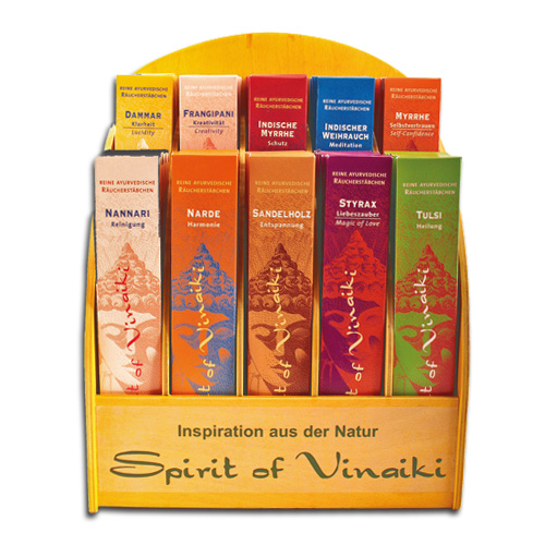 ANGEBOT AYURVEDA LINIE - EINZELDFTE Display mit 10 Sorten