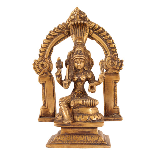 Durga, sitzend, 12 cm